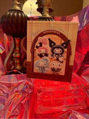 Sanrio Plush Quartet Boxed Art - Pink Blue Black Brown